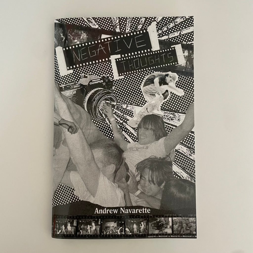 "Negative Thoughts" by Andrew Navarette Zine - Cease & Desist Records