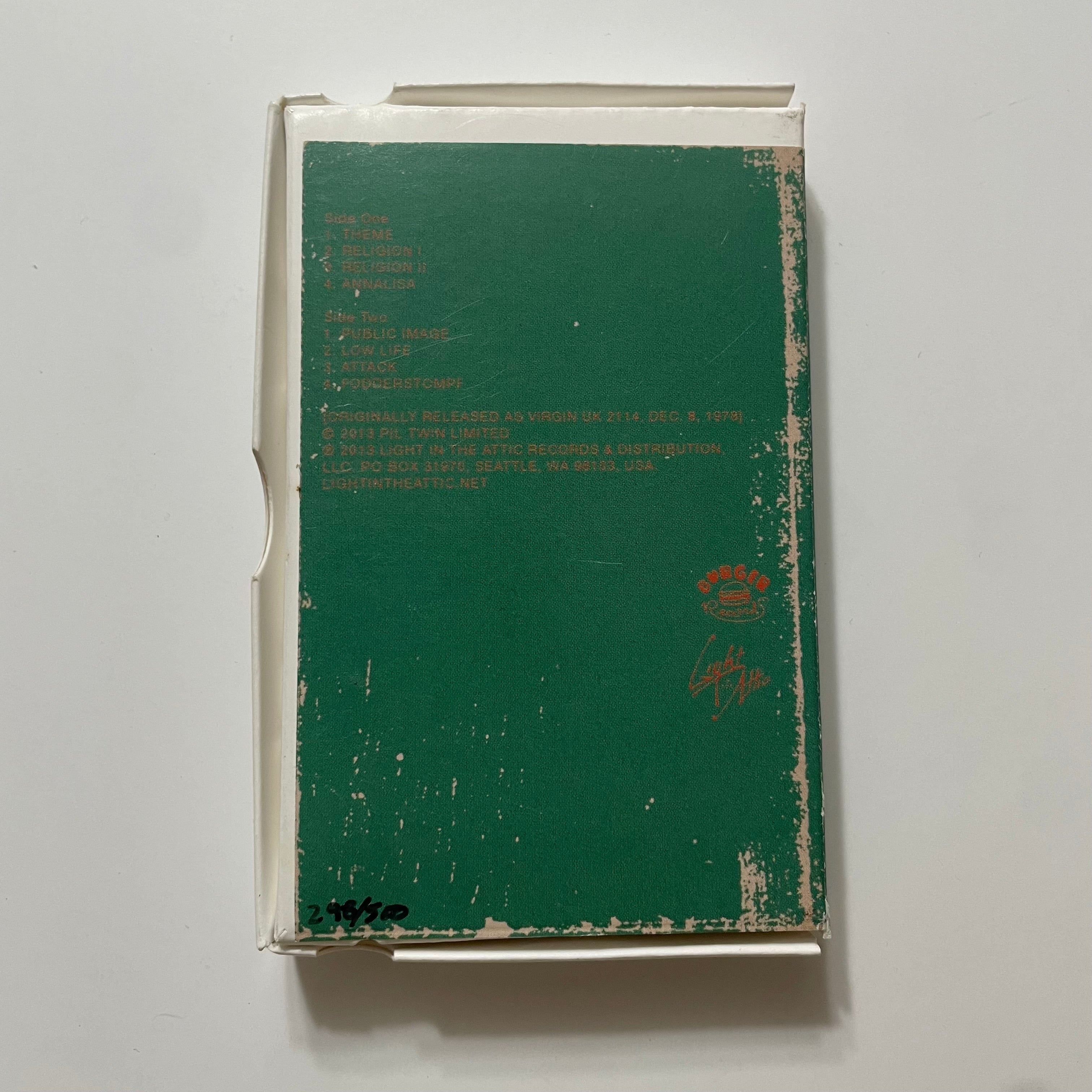 PIL- First Issue 2013 USED Cassette