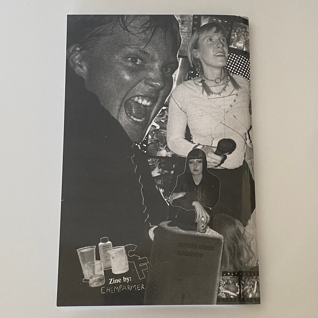 "Negative Thoughts" by Andrew Navarette Zine - Cease & Desist Records