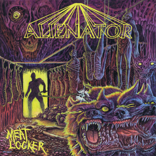 Alienator "Meat Locker" 12" LP NEW - Cease & Desist Records
