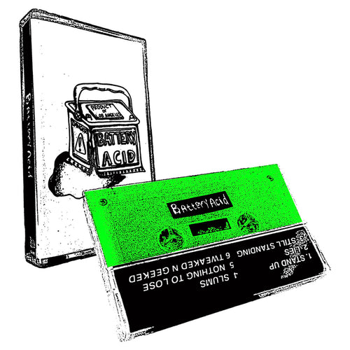 Battery Acid- S/T Cassette NEW - Cease & Desist Records