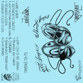 Blue cassette tape cover for Blasfirmé - Q-VO PERRO by Cease & Desist Records, featuring bold graphic design.