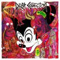 Front cover of the Dust Collector LP vinyl record by Cease & Desist Records featuring artwork and album title.