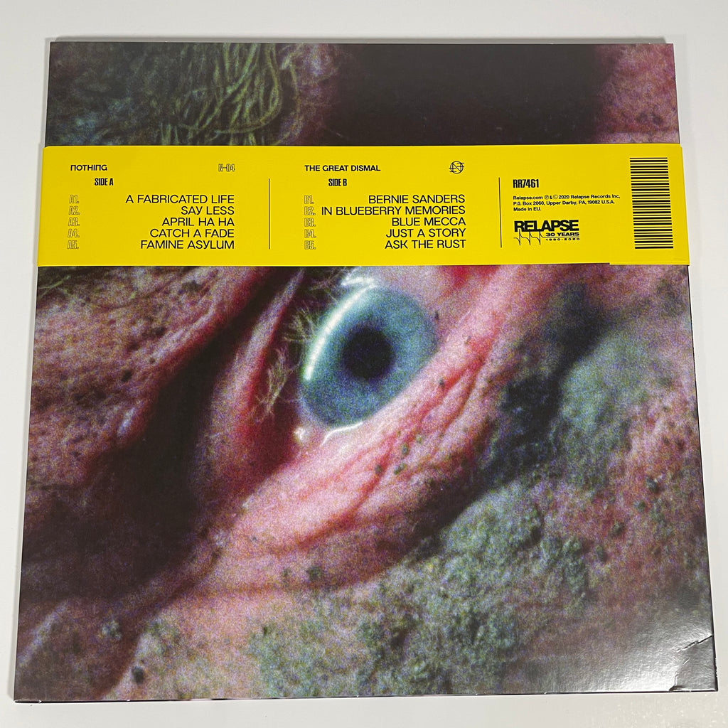 USED: Nothing- The Great Dismal 12" LP RE 2023 - Cease & Desist Records
