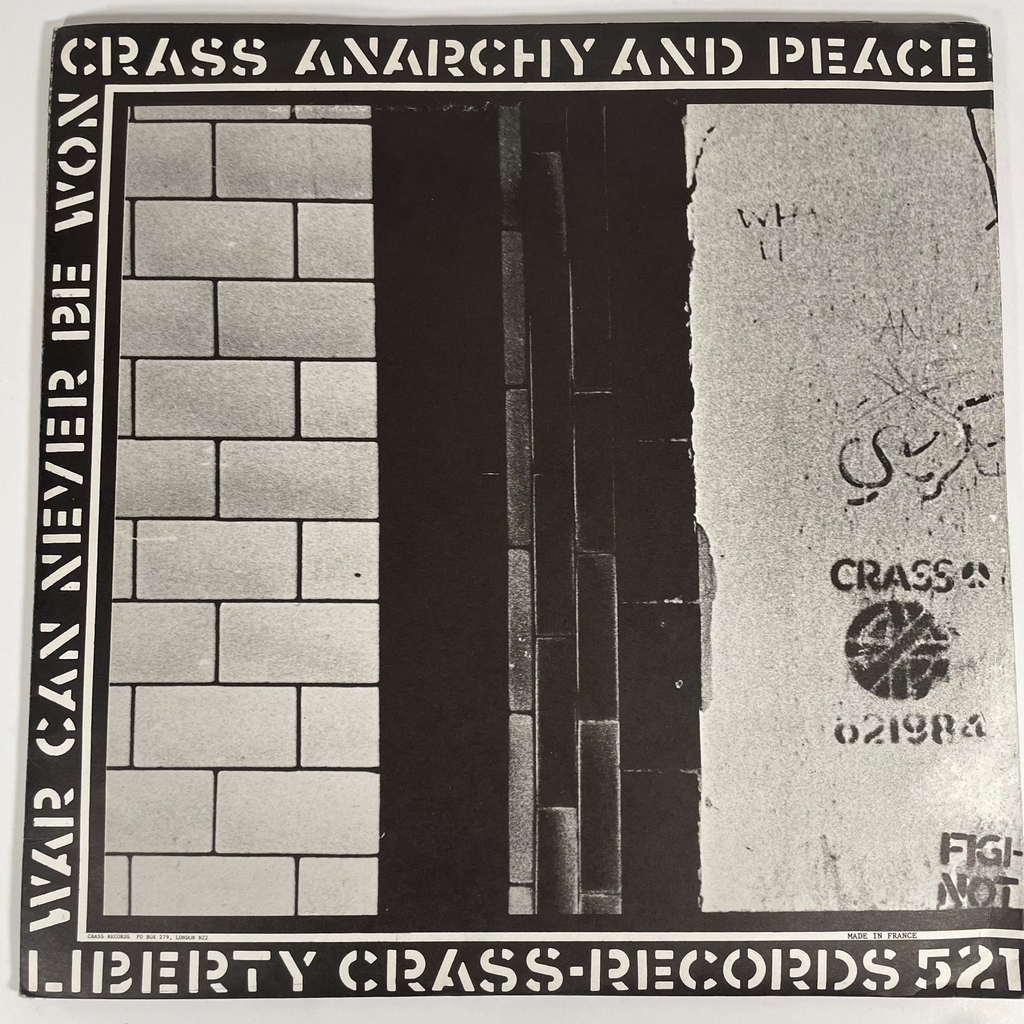 USED: Crass- Stations of the Crass 12" 2LP 1979 - Cease & Desist Records