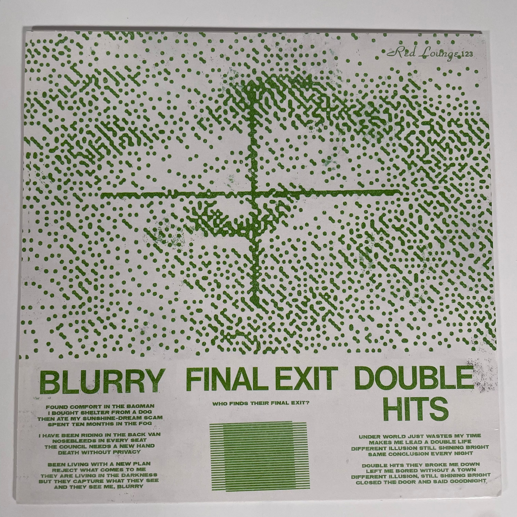 Used: Ex-Cult- Blurry 7" 2017 - Cease & Desist Records