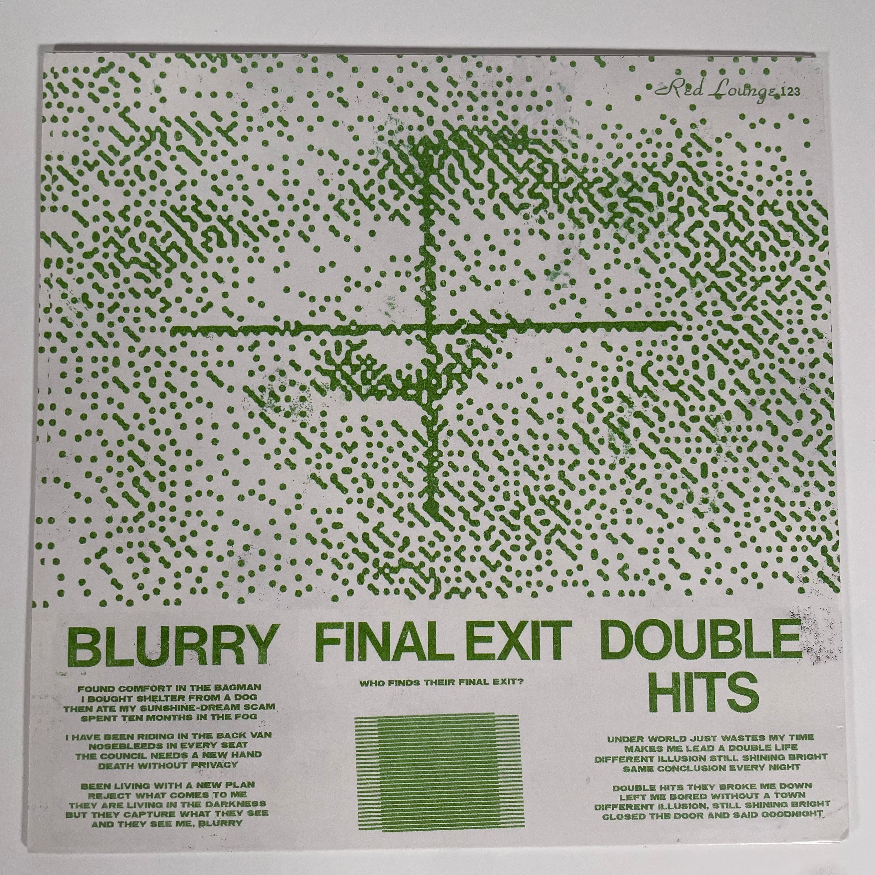 Used: Ex-Cult- Blurry 7" 2017 - Cease & Desist Records