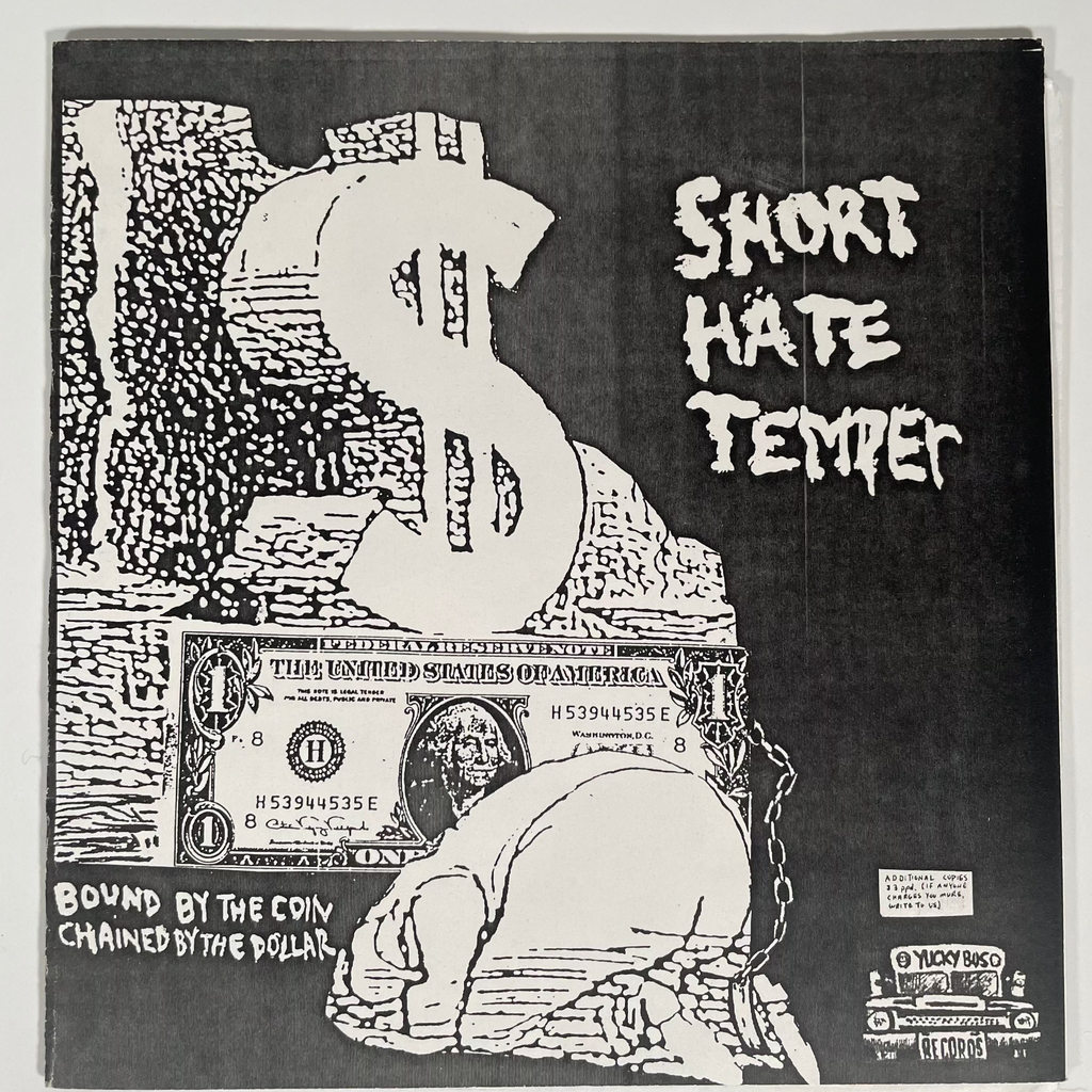 USED: Short Hate Temper/Potato Justice- Split 7" 1995 - Cease & Desist Records