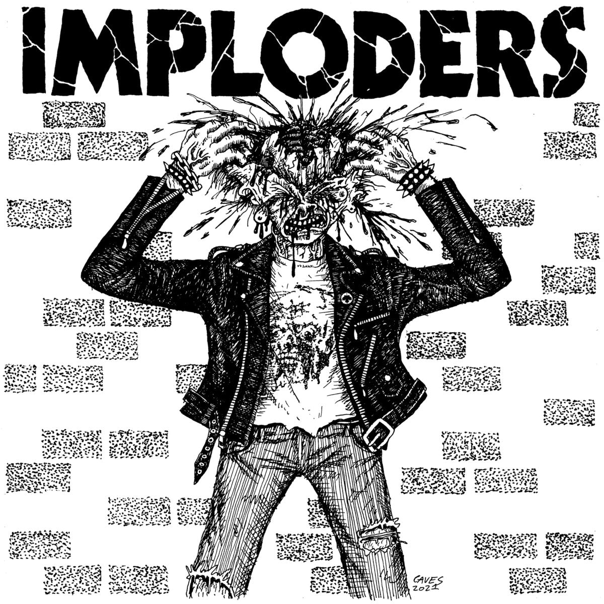 Imploders S/T 12" NEW - Cease & Desist Records
