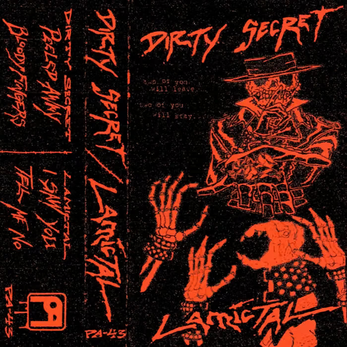 Dirty Secret/Lamictal- Split NEW Cassette - Cease & Desist Records