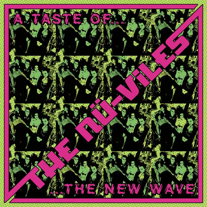 Cease & Desist Records Nu-Viles A Taste of The New Wave 7-inch vinyl record with album artwork cover.