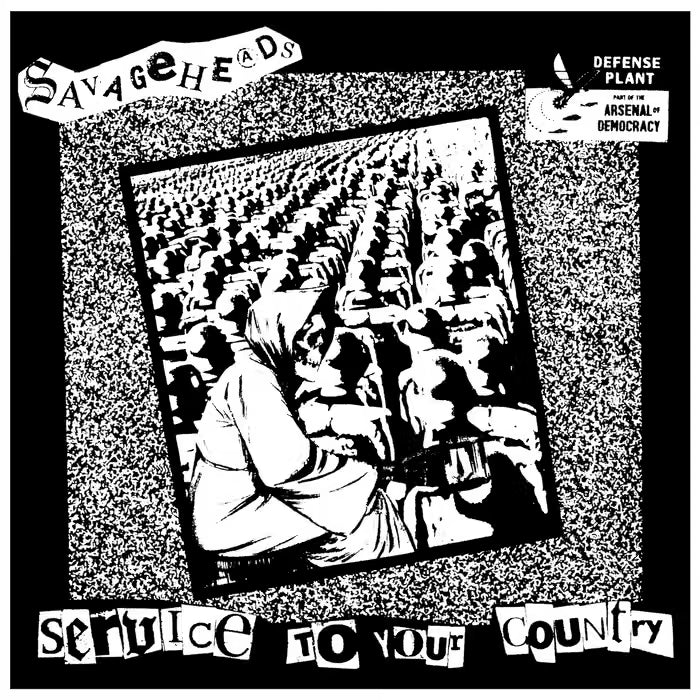 Savageheads- Service to Our Country NEW 12" LP