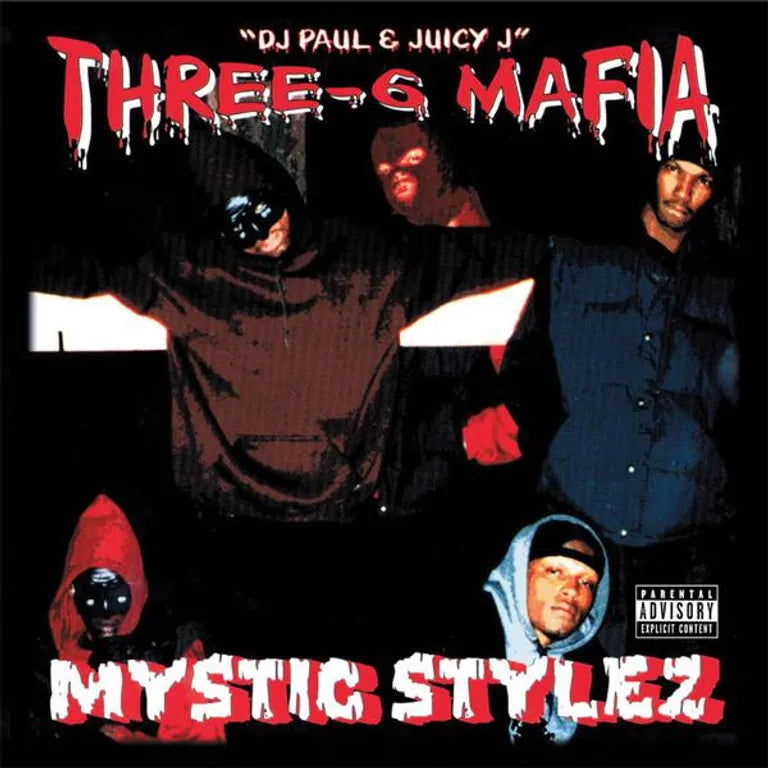 Three Six Mafia: MYSTIC STYLEZ (20TH ANNIVERSARY) (RED VINYL) 2LP NEW - Cease & Desist Records