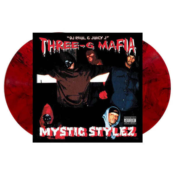 Three Six Mafia: MYSTIC STYLEZ (20TH ANNIVERSARY) (RED VINYL) 2LP NEW - Cease & Desist Records